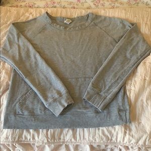 Gray Gap Body crew neck sweatshirt Small
